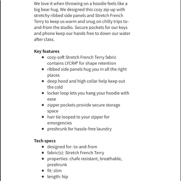 Lululemon Athletica Throw Me Over Zip-Up Hoodie - Picture 8 of 8